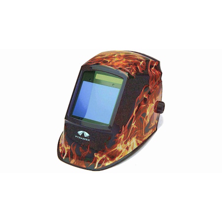 Pyramex Welding Protection Helmet-98x87mm-FLAME WHAM3030FL